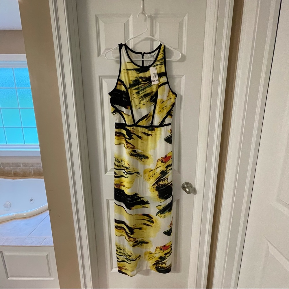 Bar III maxi dress size LARGE NWT